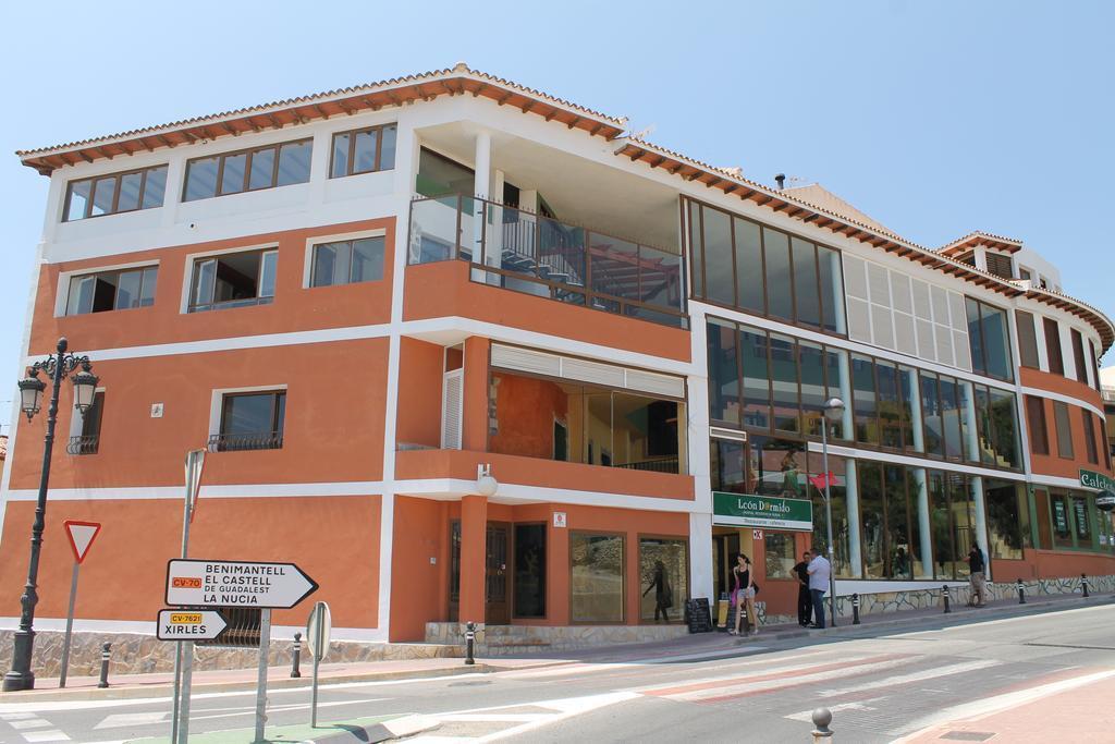 Leon Dormido Rooms & Apartments Polop Exterior foto